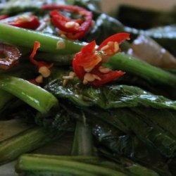 Thai Sauteed Greens With Chili and Garlic recipe