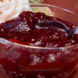 Cranberry Sauce With Spirit recipe