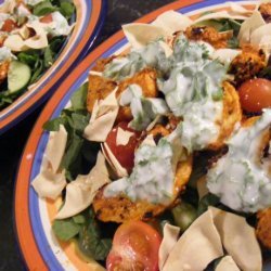 Warm Tandoori Chicken Salad (21 Day Wonder Diet: Day 4) recipe