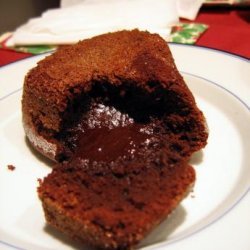 Super Easy Molten Chocolate Cake recipe