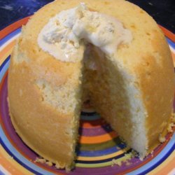 Orange Steamed English Pudding With Rum Butter recipe