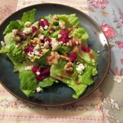 Raspberry Walnut Salad recipe