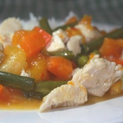 Apricot and Sweet Chilli Chicken Hot Pot recipe