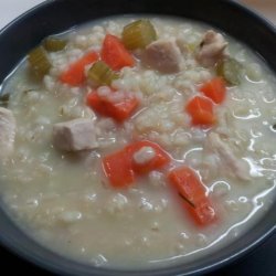 Chicken and Pearl Barley Soup recipe
