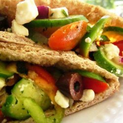 Greek Salad in a Pita recipe