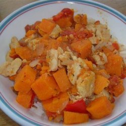 Chicken and Sweet Potato Caribbean Stew recipe
