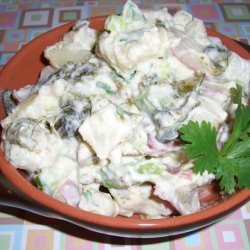 Poblano Potato Salad recipe