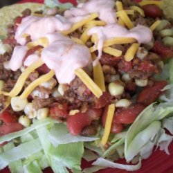 Quick Vegetarian Taco Salad recipe