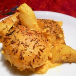 Golden Potatoes Au Gratin recipe
