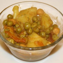 Aloo Mutter - Indian Potatoes With Peas recipe