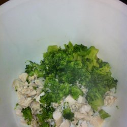 Chicken and Broccoli Quiche recipe