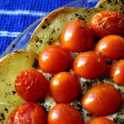 Potato, Tomato and Cheese Tart recipe