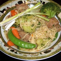 Asian Meatball Soup recipe