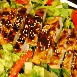 Asian Barbecue Chicken Salad recipe