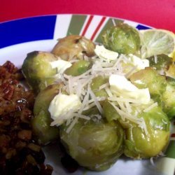 Brussels Sprouts With Lemon & Parmesan recipe