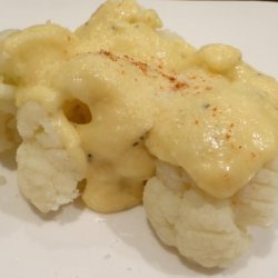Cauliflower With Cheddar Cheese Sauce recipe