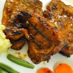 Spicy Grilled Lamb Chops recipe