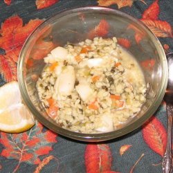 Lemon Garlic Lentil Soup recipe