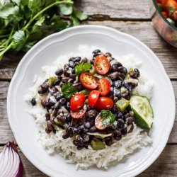 Cuban Black Beans and Rice recipe