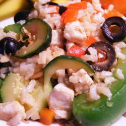 Warm Chicken Breast and Rice Salad recipe