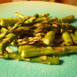 Sauteed Asparagus With Dijon Vinaigrette recipe