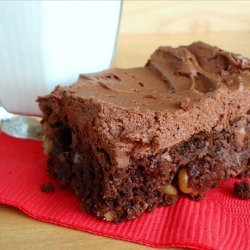 Frosted Fudge Brownies recipe