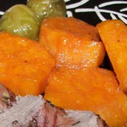 Lemony Glazed Sweet Potatoes recipe