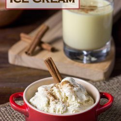 Eggnog Ice Cream recipe