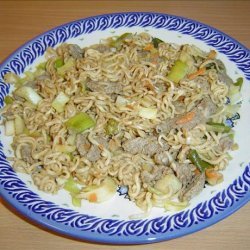 Oriental Beef Noodles recipe