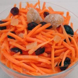 Cranberry Carrot Slaw recipe