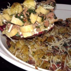 Beef and Spinach Pasta Bake recipe