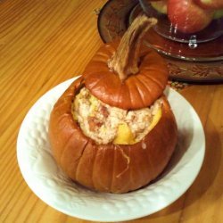 Stuffed Pumpkin (With Bacon Gruyere Stuffing) recipe