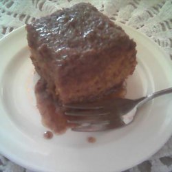 Toffee Cake With Caramel Sauce recipe