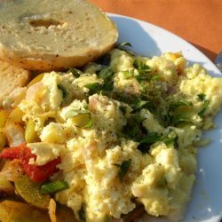 Fluffy Scrambled Eggs With Fresh Herbs recipe