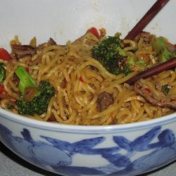 Yakisoba Noodles With a Kick (Vegetarian) recipe