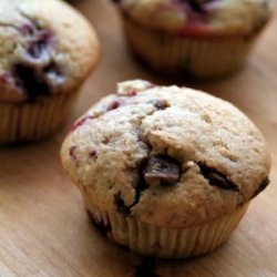 Raspberry Chocolate Muffins recipe