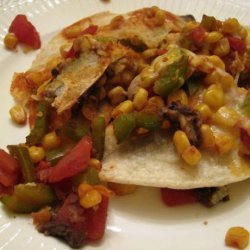Layered Vegetable Enchiladas recipe