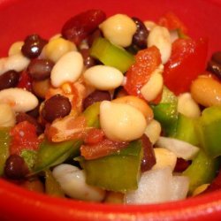 Southwest Simple, Sassy, Satisfying Five Bean Salad recipe