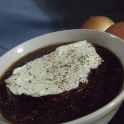 Onion Soup With Herbed Cheese Toasts (Ww 5 Points) recipe
