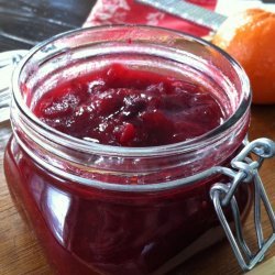 Triple Cranberry Sauce recipe