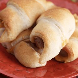 Cheesy Pigs in Blankets recipe