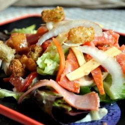 Italian Chef Salad Bread Bowl recipe