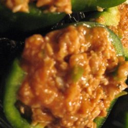 Spicy Stuffed Bell Peppers recipe