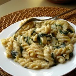 Baked Pasta With Spinach, Lemon and Cheese recipe