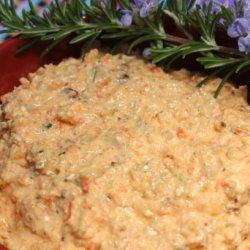 Roasted Sunflower Seed Feta Dip With Bell Pepper recipe