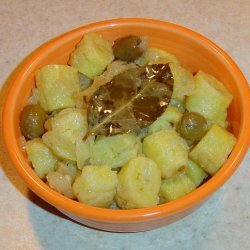 Guineos En Escabeche (Green Banana Salad) recipe