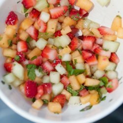 minted fruit salsa recipe