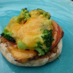 Broccoli and Cheese Breakfast Melts recipe
