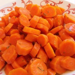 Carrots Glazed in Butter Sauce recipe