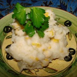Corn and Smoked Mozzarella Mashed Potatoes recipe